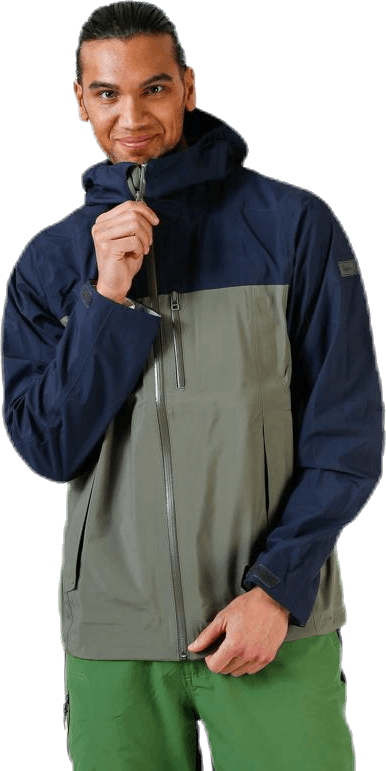 Oslo 3L LT Jacket Blue/Green, Male, Apparels, jackets, Blue/Green, S