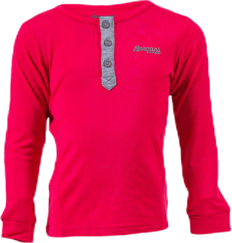 Myske Wool Kids Shirt Pink, Unisex, Kleding, basis lagen, Roze, 98