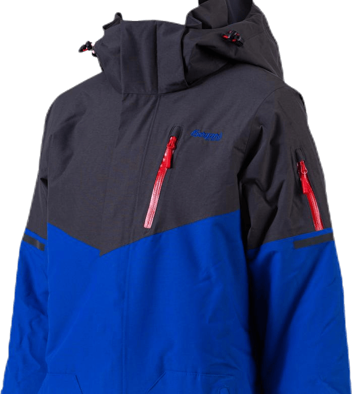 Knyken Insulated Youth Jacket Blue/Grey - Bild 4