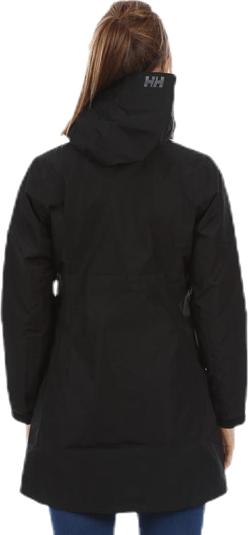Long Belfast Jacket Black - Bild 2
