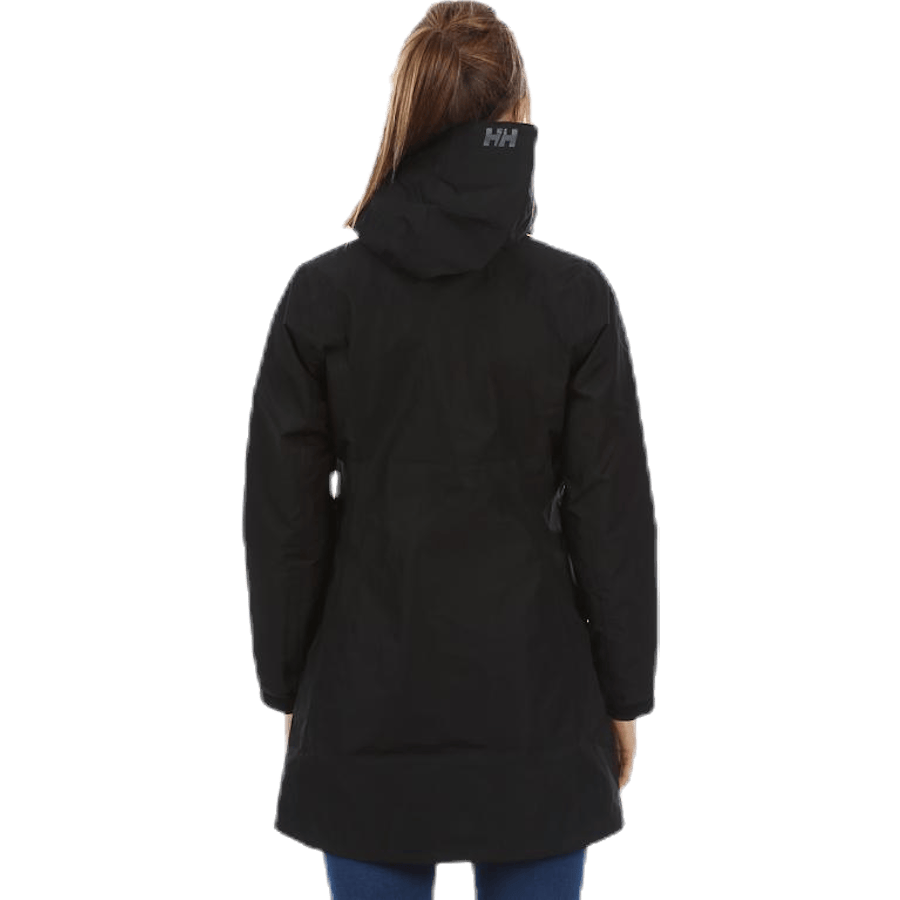 Long Belfast Jacket Black - Bild 2