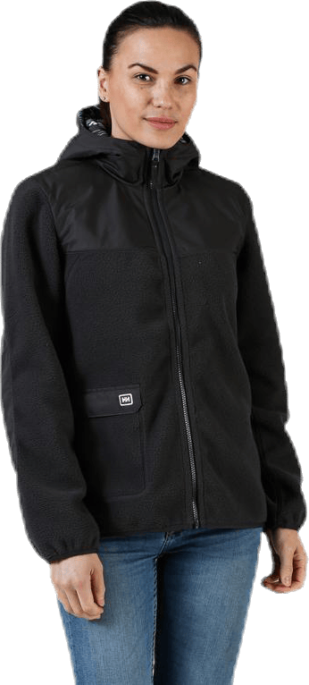 Verket Reversible Pile Green/Black, Female, Apparels, jackets, Green/Black, XS