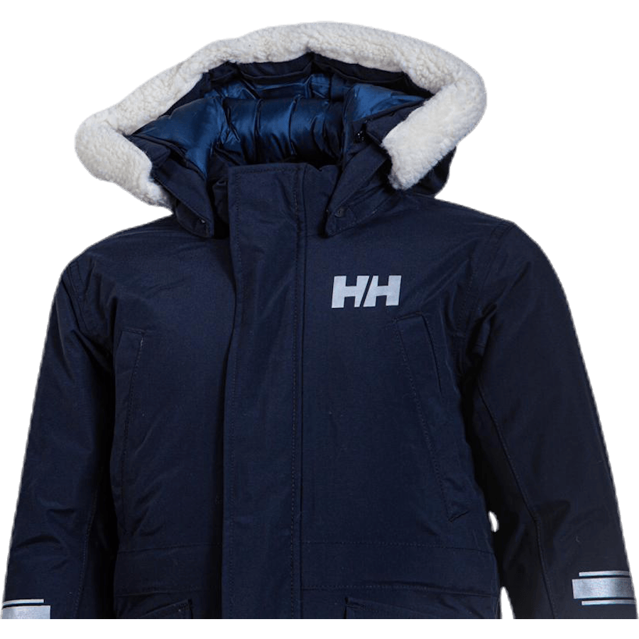 K Isfjord Down Parka Blue - Bild 4