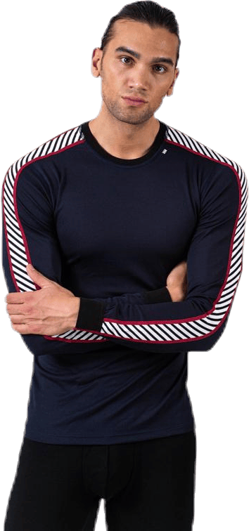 Lifa Stripe Crew Blue