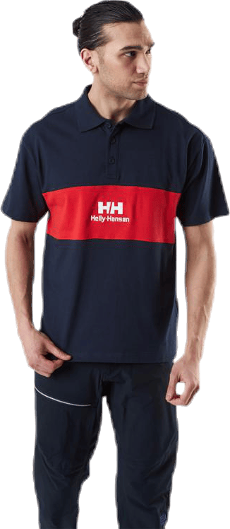 Young Urban Ss Polo Blue, Male, Kleding, T-shirt, Blauw, M