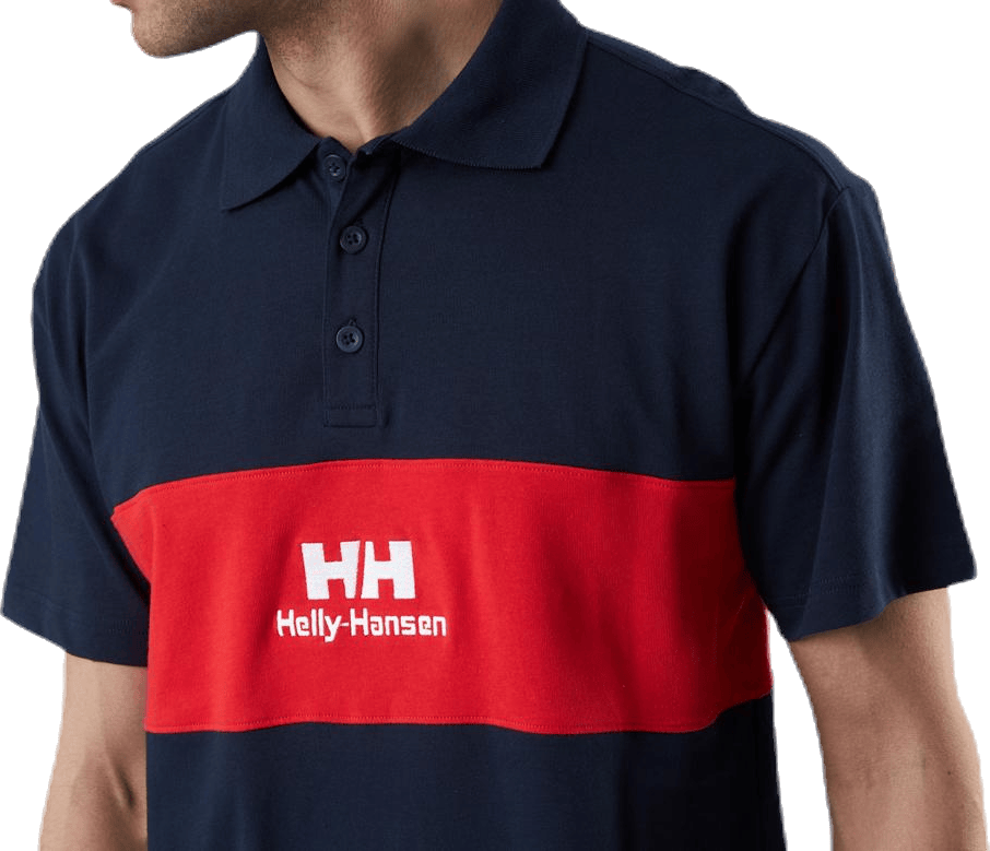 Young Urban Ss Polo Blue - Bild 4