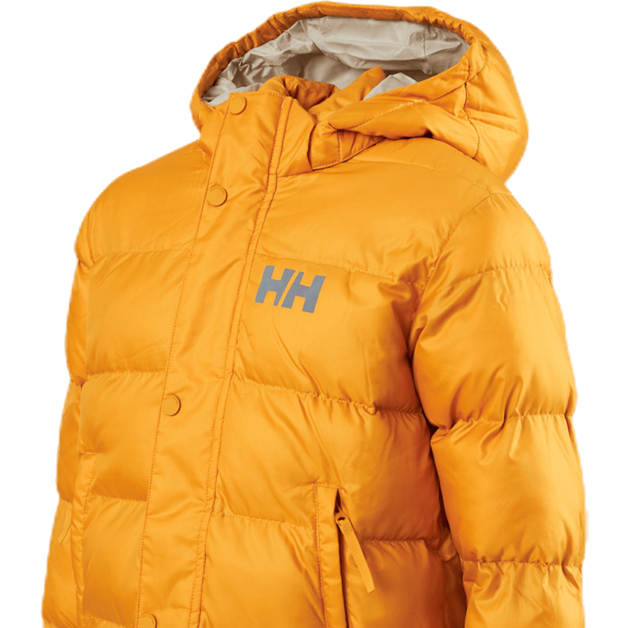 Kids Vika Puffy Jacket Yellow - Bild 4