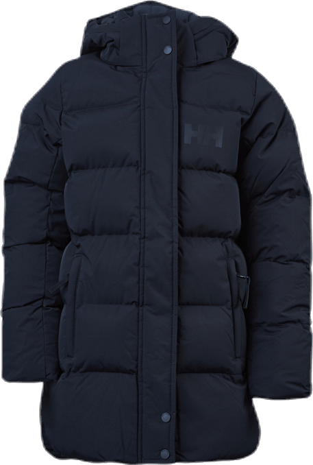 Junior Luca Puffy Parka Black, Unisex, Apparels, jackets, Black, 128