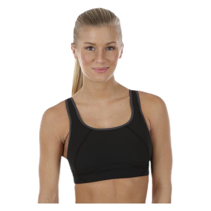 Liv Black, Female, Vêtements, Soutien-gorge de sport, Courses, Noir, 85 D