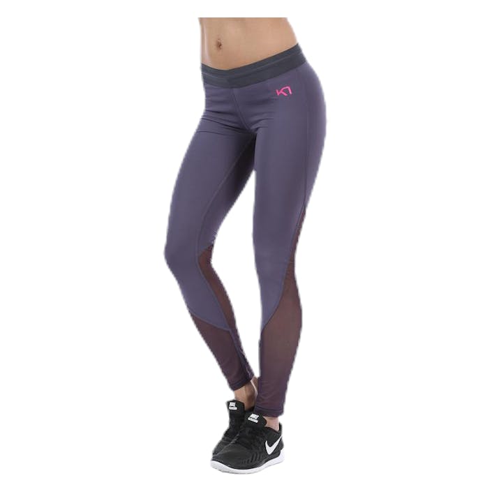 Marte Tights Purple, Female, Apparels, Leggings, Workout, Purple, M