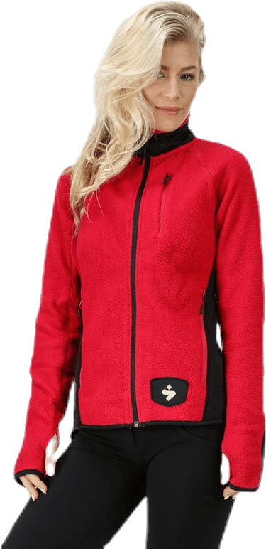 Lumberjane Fleece Jacket Red