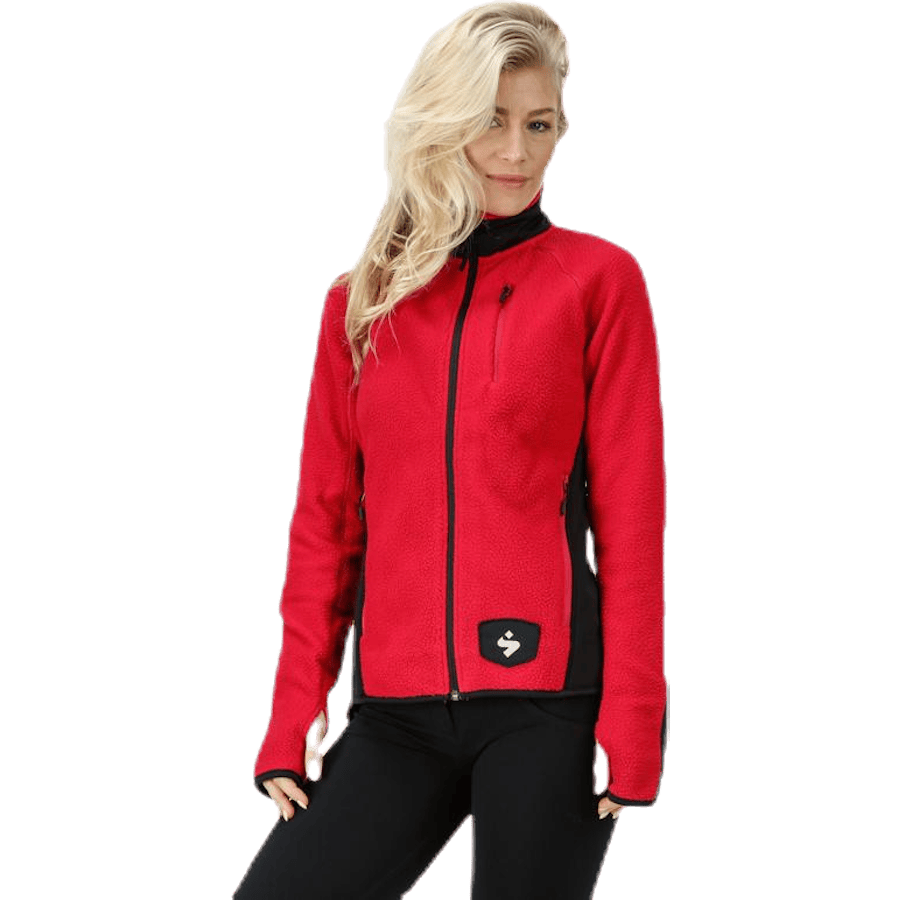 Lumberjane Fleece Jacket Red
