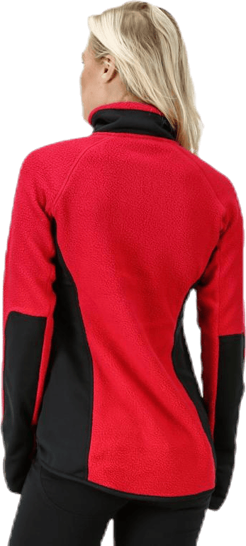 Lumberjane Fleece Jacket Red - Bild 2