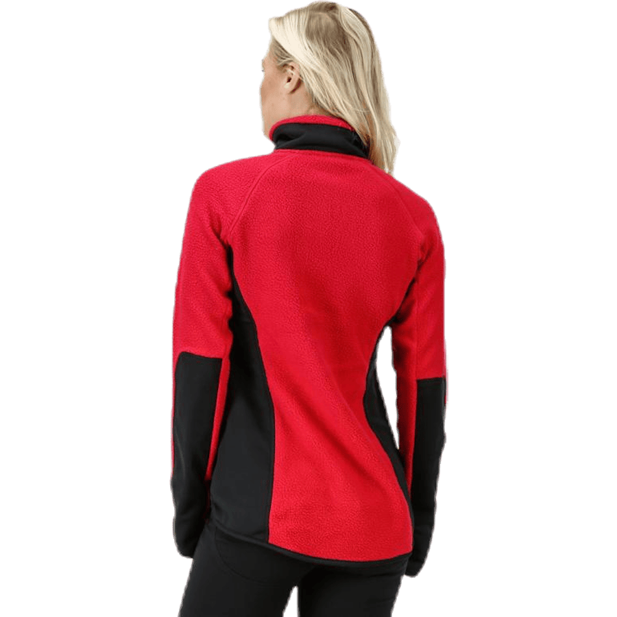 Lumberjane Fleece Jacket Red - Bild 2