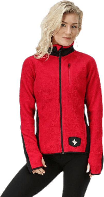 Lumberjane Fleece Jacket Red - Bild 5