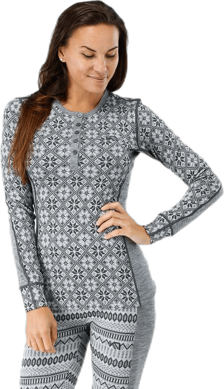 Rose Long Sleeve Shirt Grey