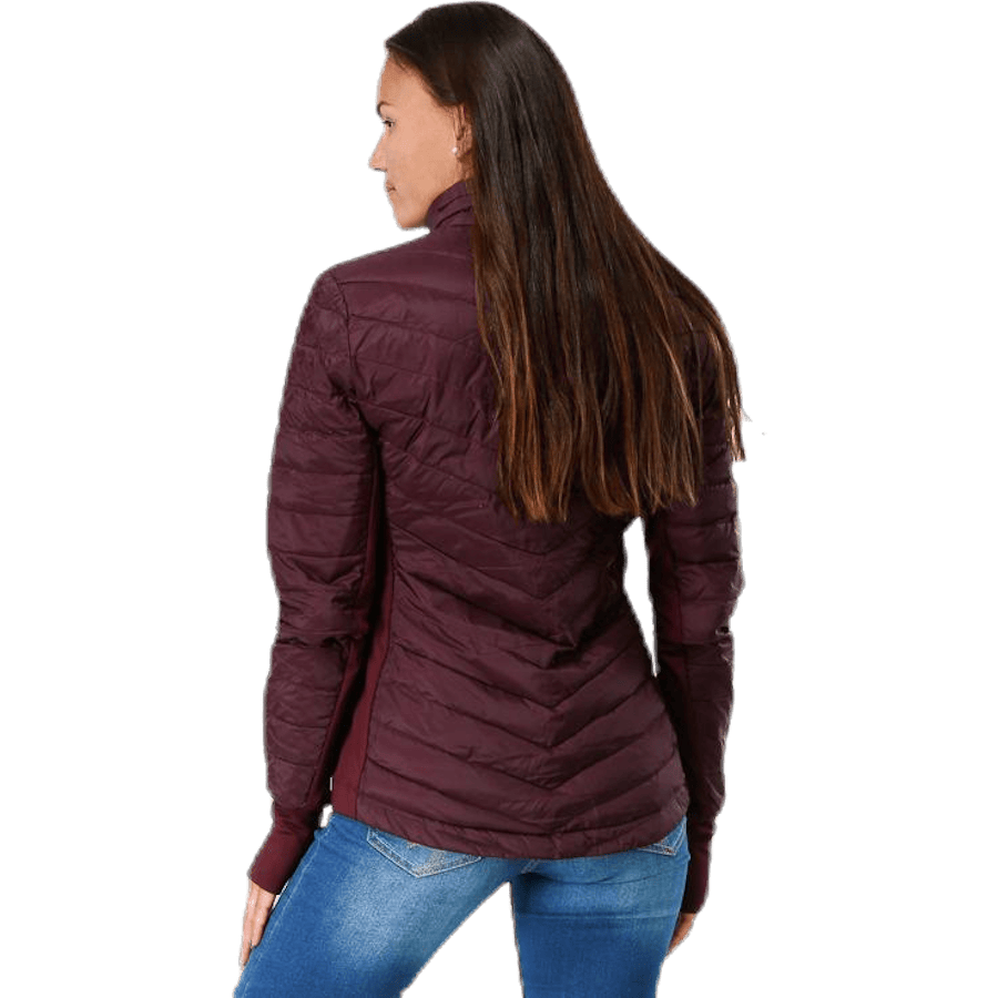 Tove Midlayer Full Zip Purple - Bild 2