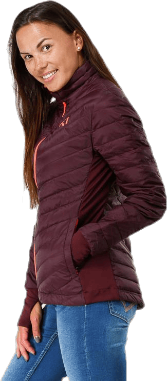 Tove Midlayer Full Zip Purple - Bild 3
