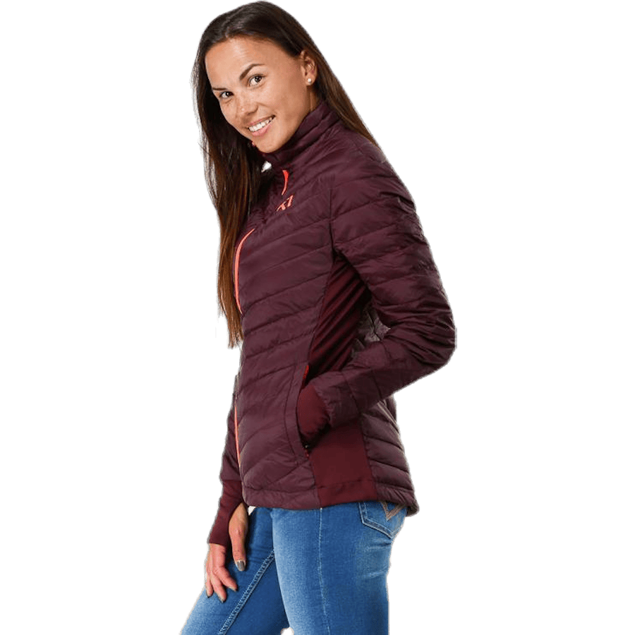 Tove Midlayer Full Zip Purple - Bild 3