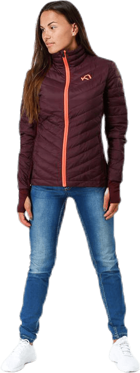 Tove Midlayer Full Zip Purple - Bild 4