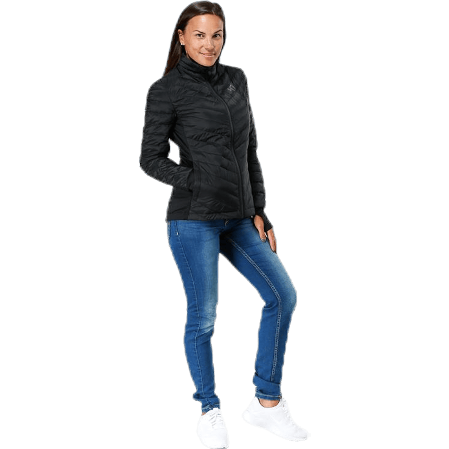 Tove Midlayer Full Zip Black - Bild 4