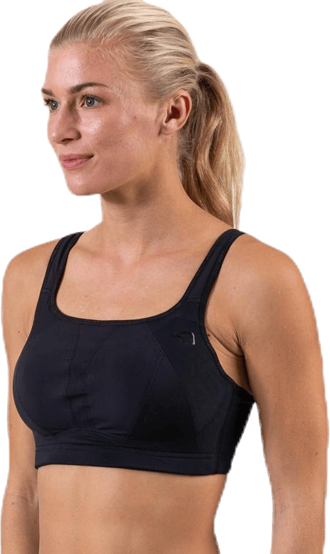 Frigg Black, Female, Vêtements, Soutien-gorge de sport, Courses, Noir, 70 D