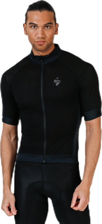Crossfire Merino SS Jersey M Black, Male, Apparels, T-shirt, Cycling, Black, M