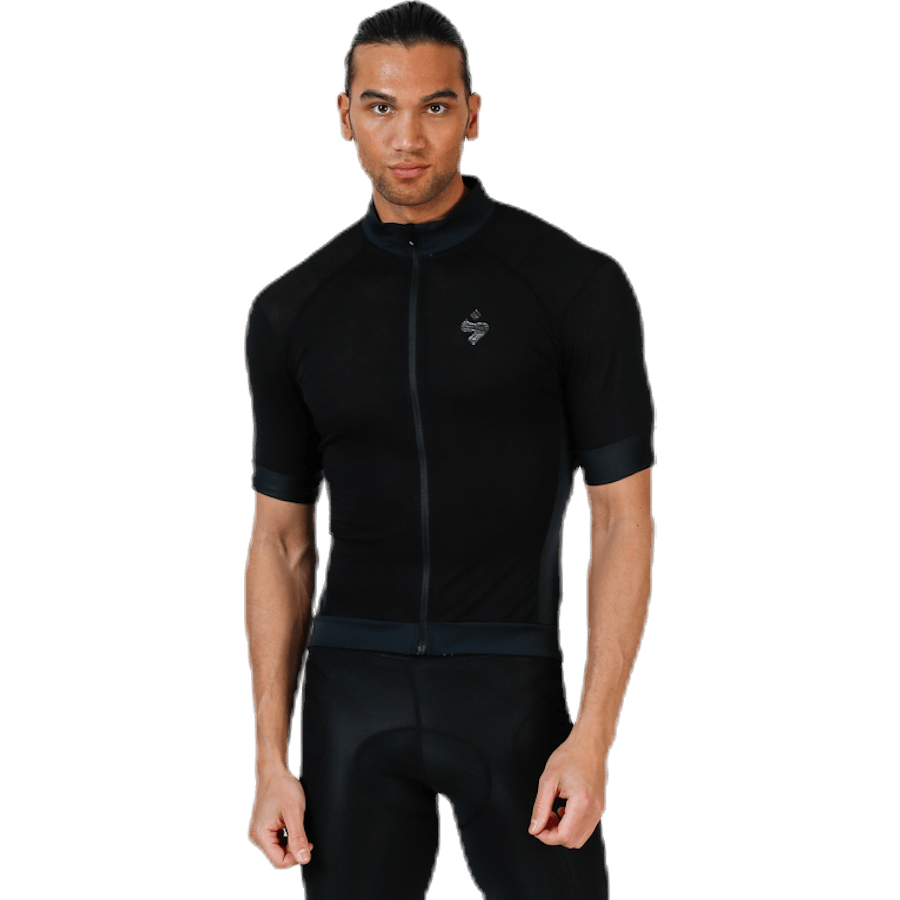 Crossfire Merino SS Jersey M Black
