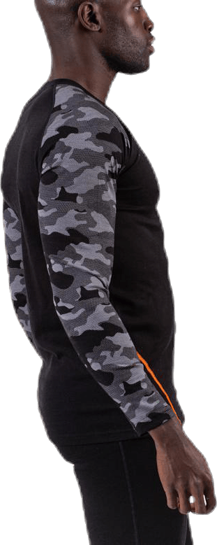 Camo Merino Wool Crew Black - Bild 5