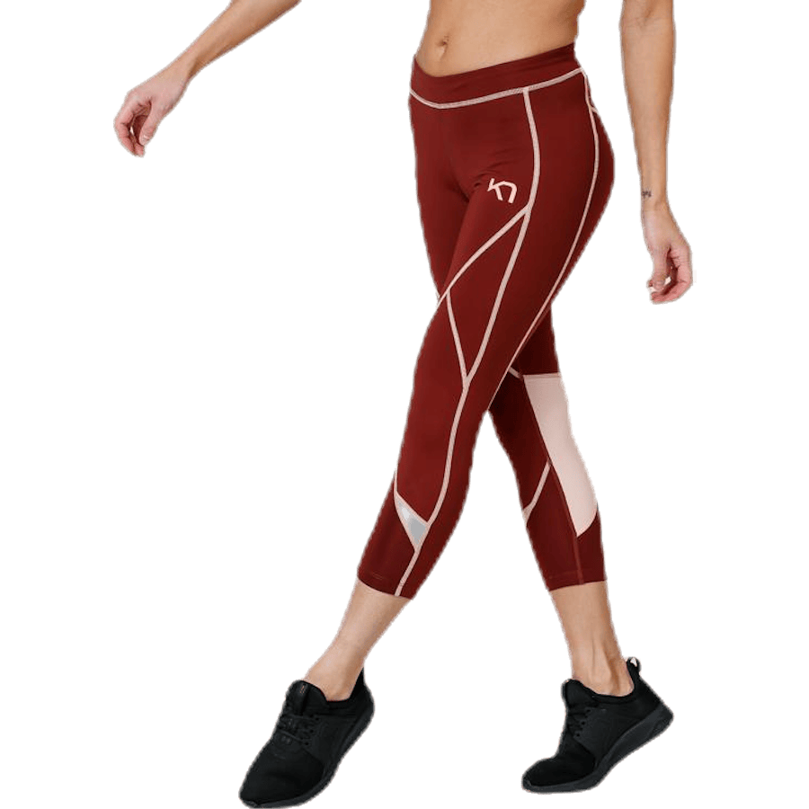 Louise 3/4 Tights Red