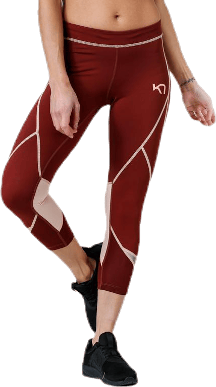 Louise 3/4 Tights Red - Bild 5