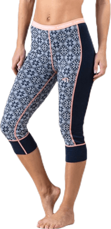 Rose Capri Blue/Pink, Female, Apparels, base layers, Alpine sports, Blue/Pink, M