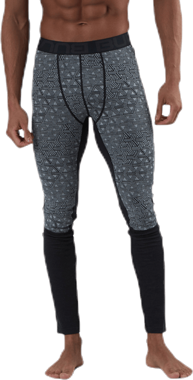 Geo Merino Wool Pants Grey