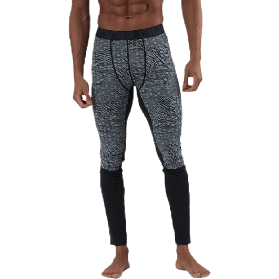 Geo Merino Wool Pants Grey