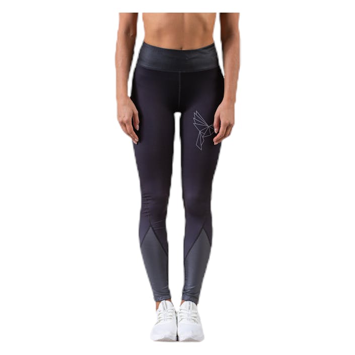 Marit Tights Black, Female, Vêtements, Leggings, Entraînement, Noir, L