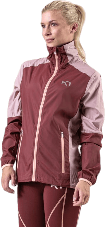 Nora Jacket Red, Female, Vêtements, vestes, Entraînement, Rouge, XS