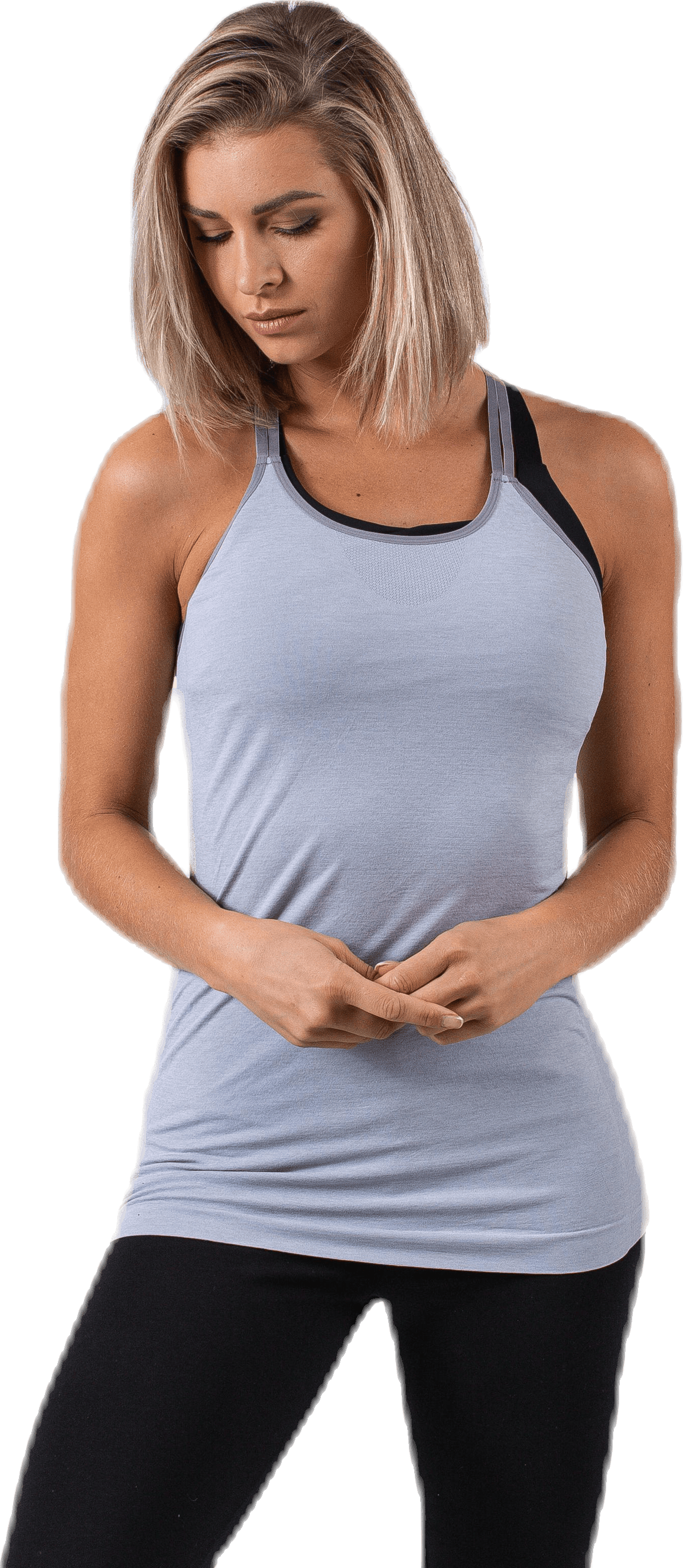 Isabelle Top Grey, Female, Ropa, Tops, Fitness, Gris, XS/S