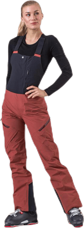 Crusader X Gore-Tex Bib Pant Pink, Female, Kleding, Broek, Alpine sporten, Roze, M