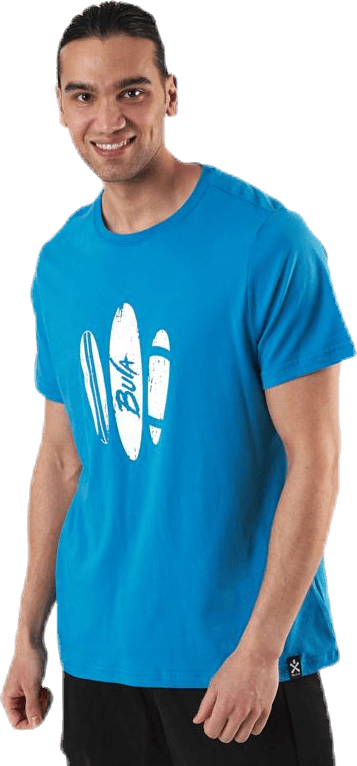 Curl Tee Blue