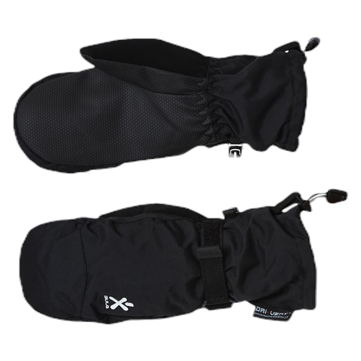 Junior Whiteout Mittens Black, Unisex, Odevy, čiapky a čiapky, Alpské športy, Čierna, 12