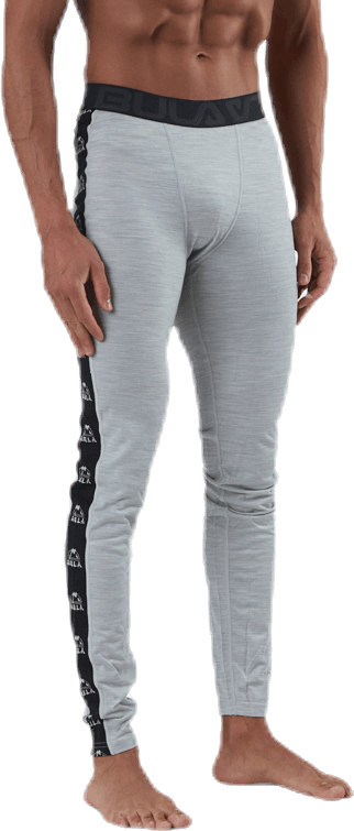 Tape Merino Wool Pants Grey, Male, Apparels, base layers, Grey, XL