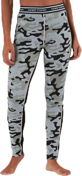 Kongle Pant Patterned/Beige, Female, Vêtements, couches de base, Sport d'hiver, À motifs/Beige, L
