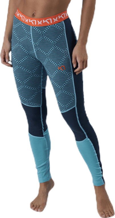 Rett Pant Blue, Female, Vêtements, couches de base, Sport d'hiver, Bleu, M