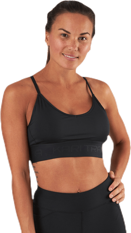 Var Black, Female, Kläder, Sport-BH, Löpning, Svart, M