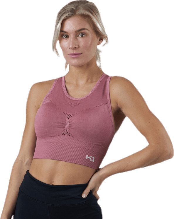 Ness Purple, Female, Kläder, Sport-BH, Löpning, Lila, XS/S