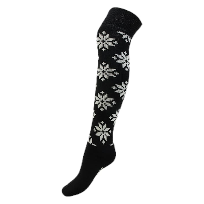 Rose Sock Black, Female, Odzież, Skarpety, Sporty alpejskie, Czarny, 36-37