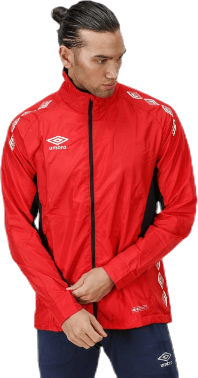 UX-1 Training Jacket White/Red, Male, Kleding, jassen, Voetbal, Rood, XS