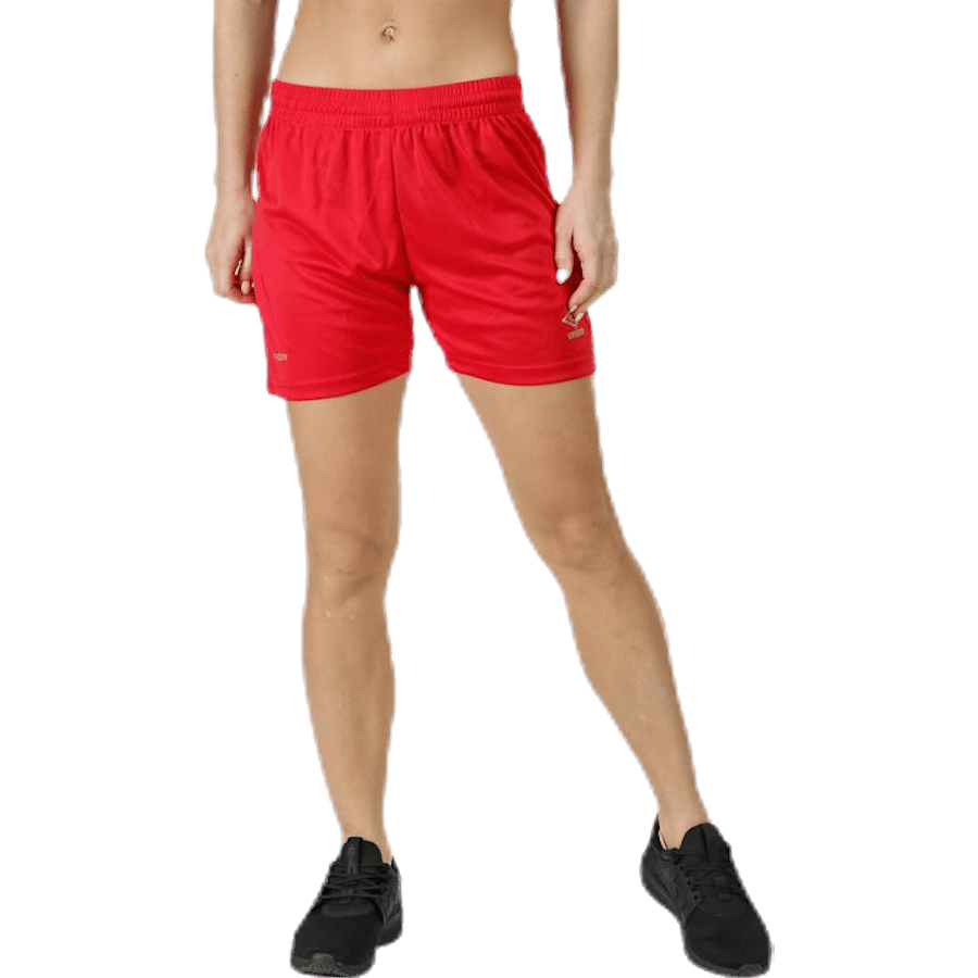 Core Shorts W Red