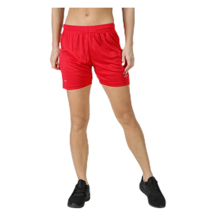 Core Shorts W Red, Female, Odzież, Spodenki, Piłka nożna, Czerwony, 36