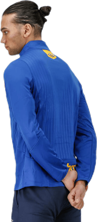 Core Sweat Half Zip Blue/Yellow - Bild 3